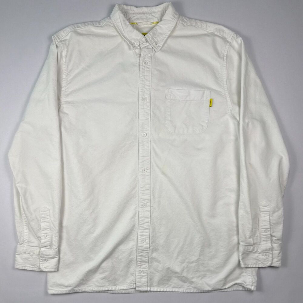 Golf Wang Oxford Shirt Large White Long Sleeve Button Down Tyler